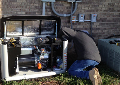 Project power generator rental for a company